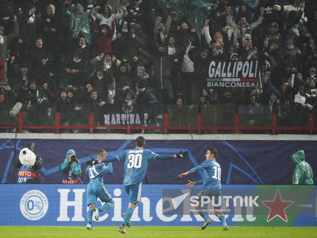 Russia Soccer Champions League Lokomotiv - Juventus