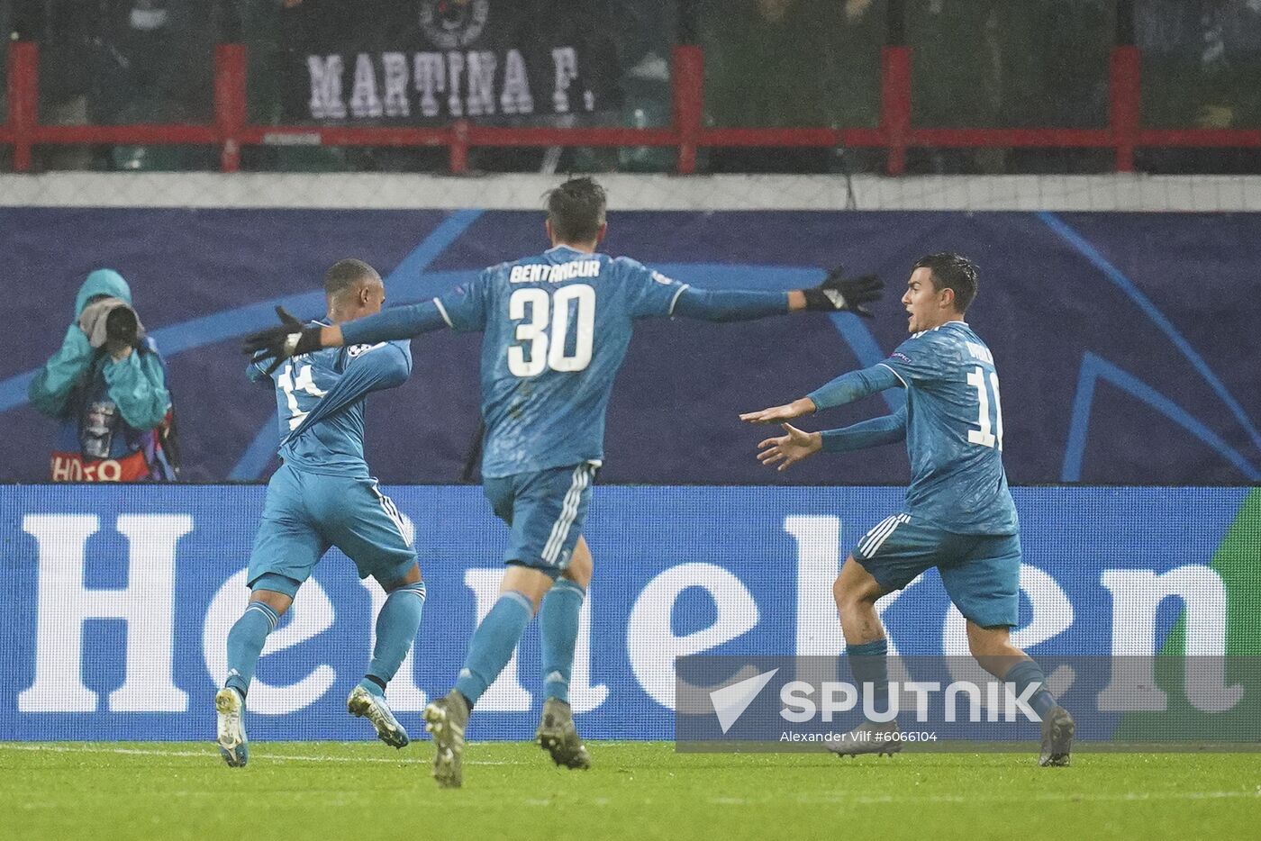 Russia Soccer Champions League Lokomotiv - Juventus