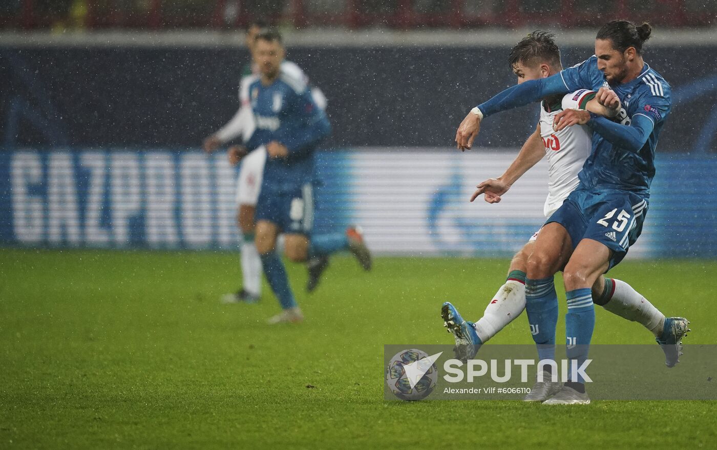 Russia Soccer Champions League Lokomotiv - Juventus