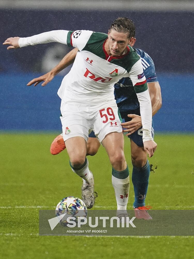 Russia Soccer Champions League Lokomotiv - Juventus