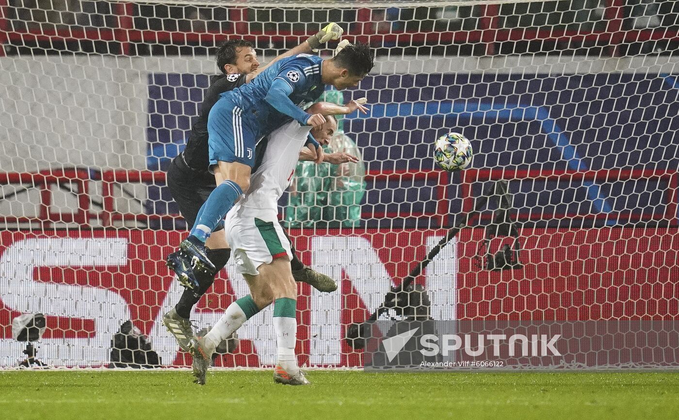 Russia Soccer Champions League Lokomotiv - Juventus