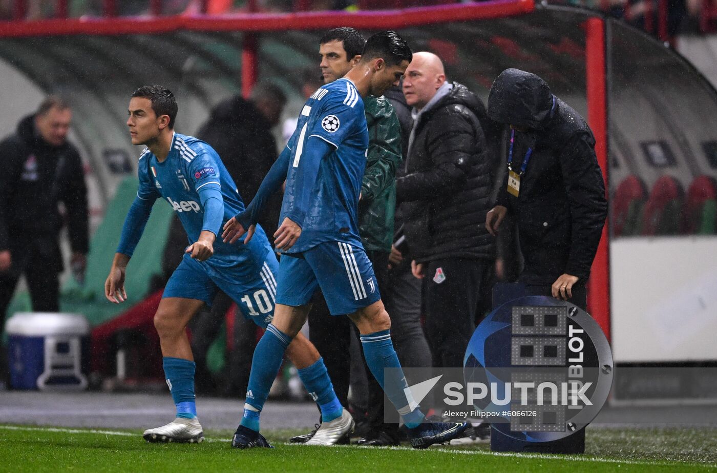 Russia Soccer Champions League Lokomotiv - Juventus