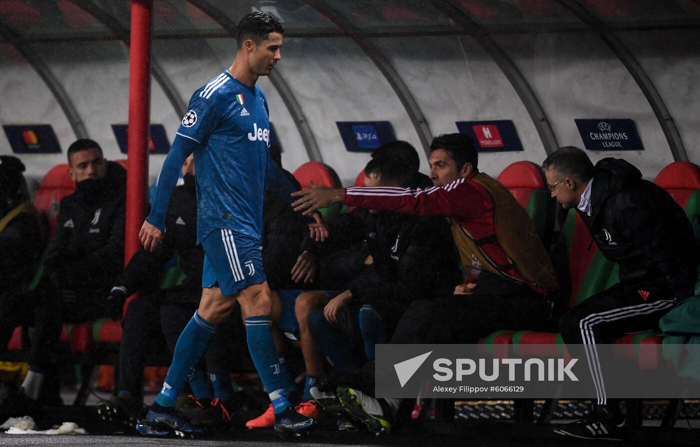 Russia Soccer Champions League Lokomotiv - Juventus