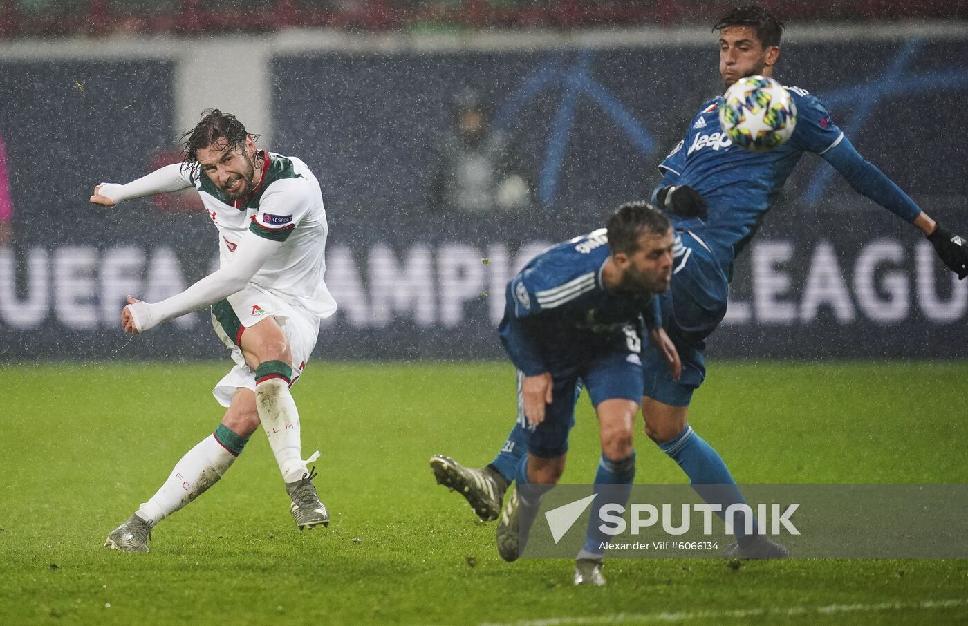 Russia Soccer Champions League Lokomotiv - Juventus
