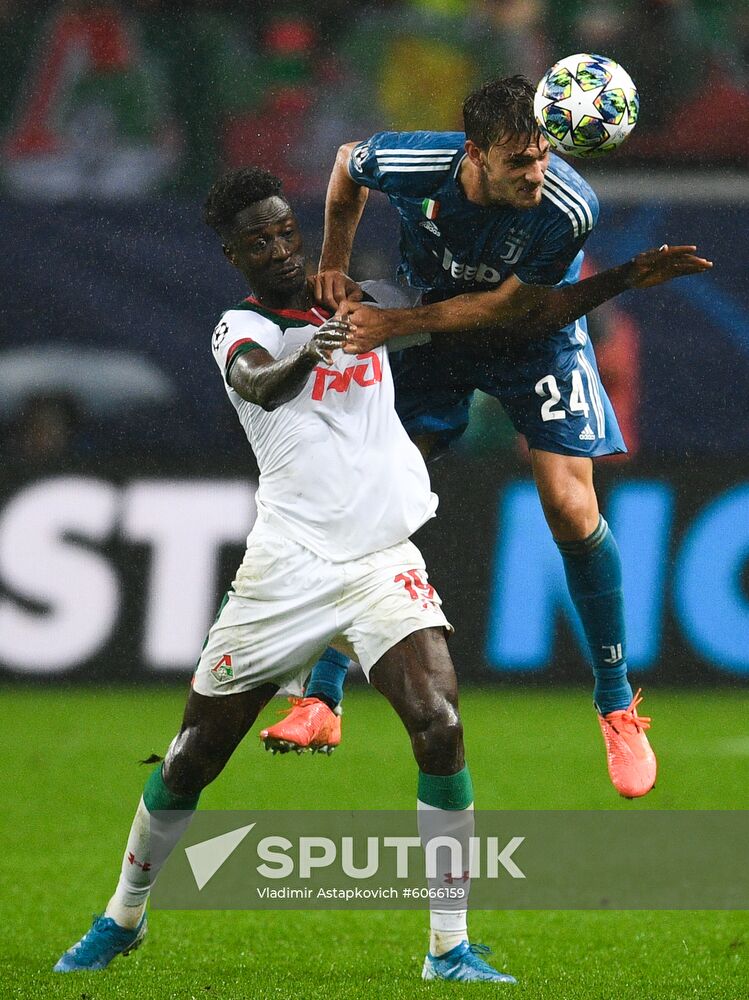 Russia Soccer Champions League Lokomotiv - Juventus