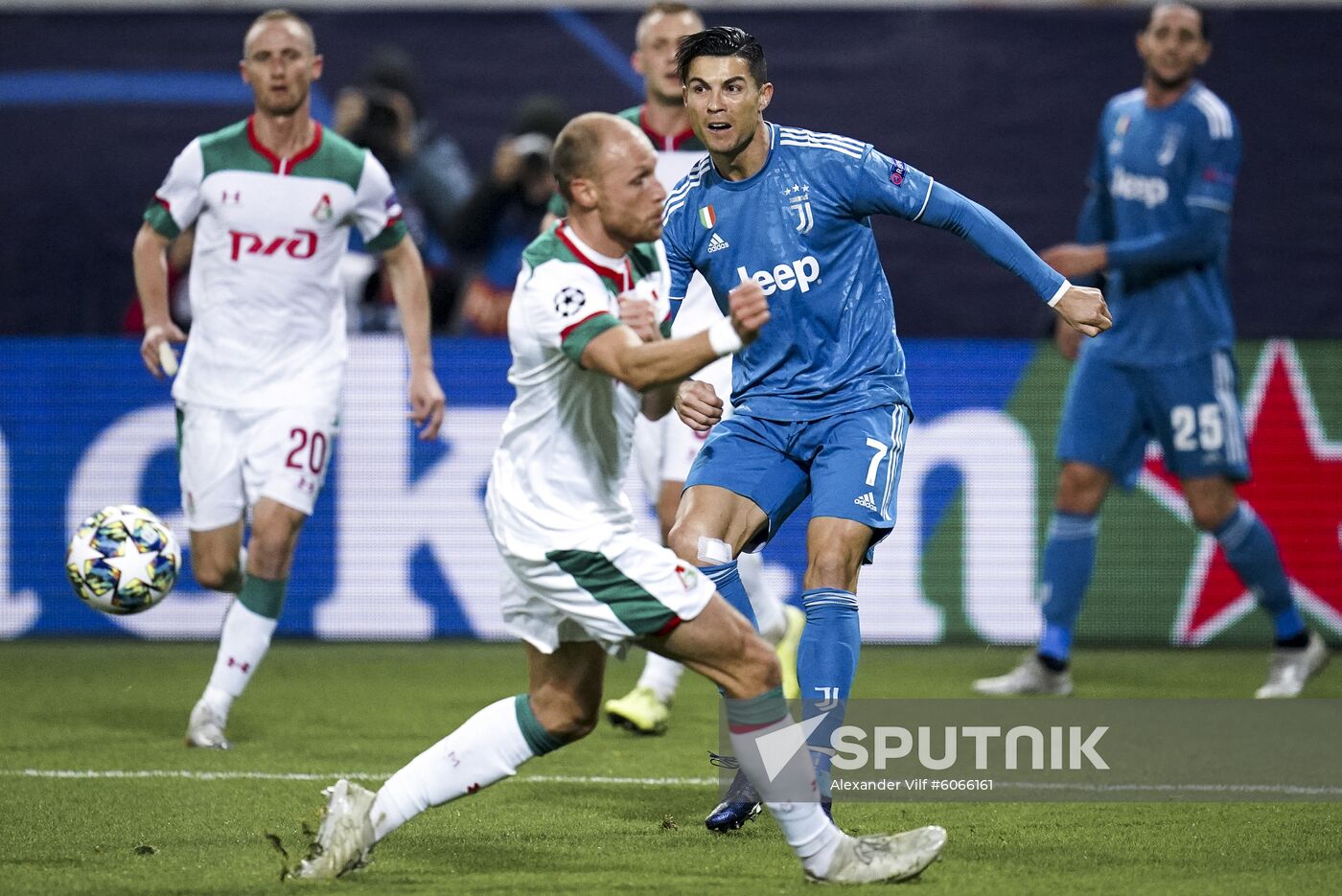 Russia Soccer Champions League Lokomotiv - Juventus