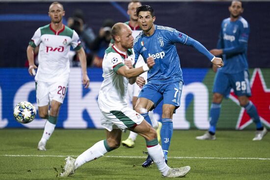 Russia Soccer Champions League Lokomotiv - Juventus
