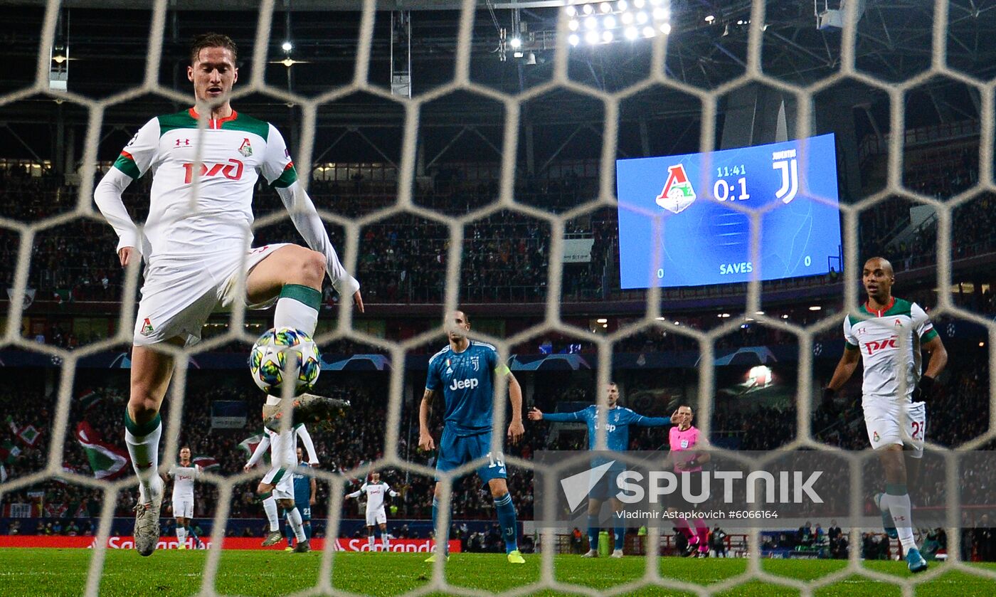 Russia Soccer Champions League Lokomotiv - Juventus