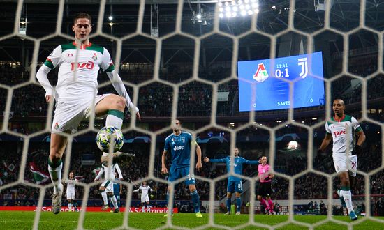 Russia Soccer Champions League Lokomotiv - Juventus