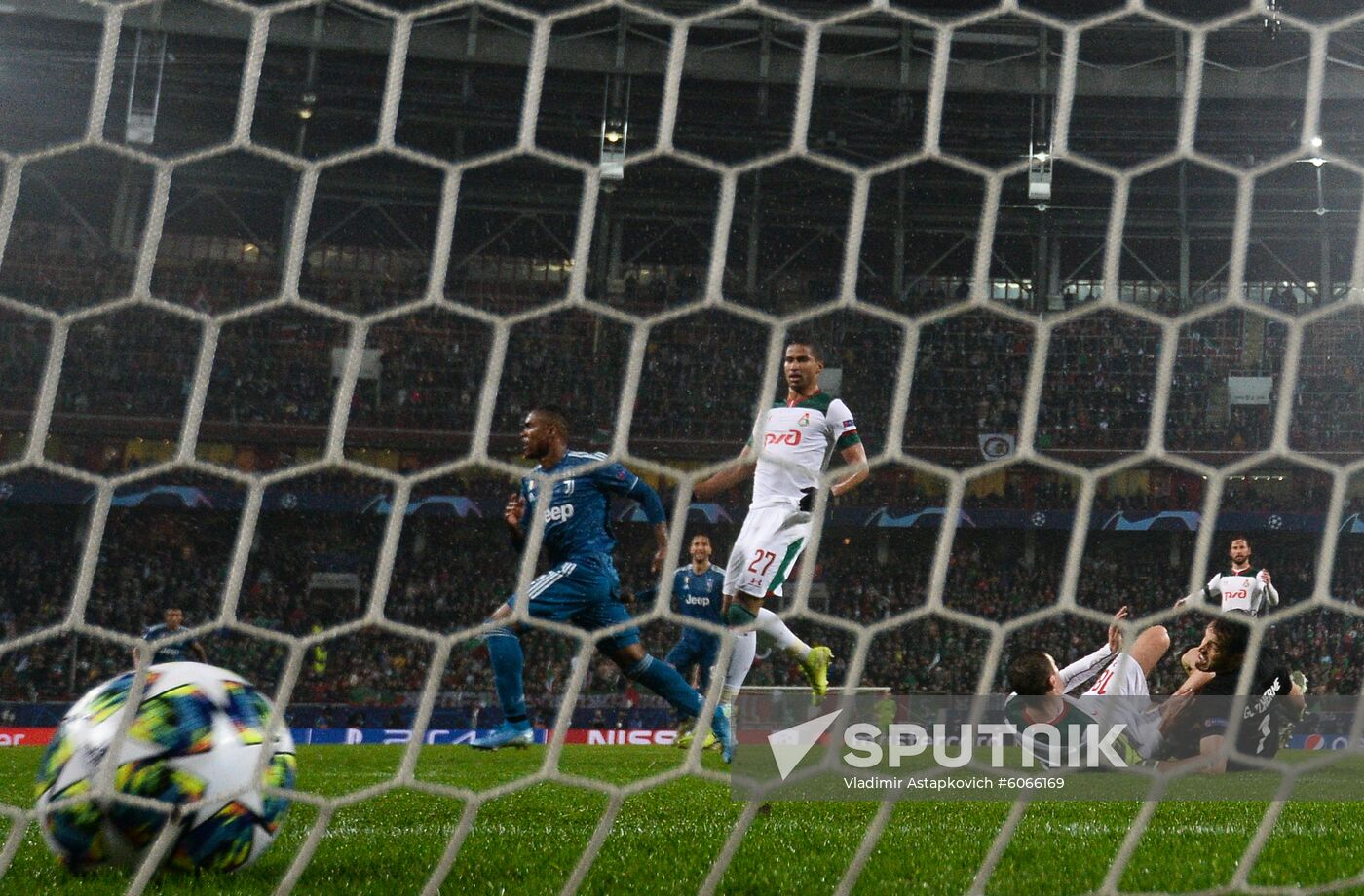 Russia Soccer Champions League Lokomotiv - Juventus