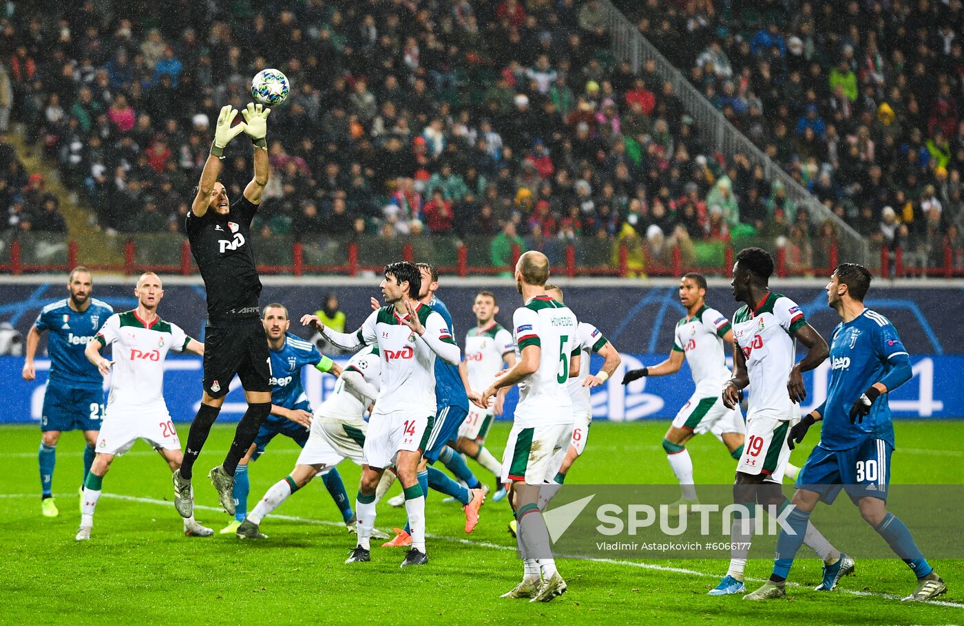 Russia Soccer Champions League Lokomotiv - Juventus