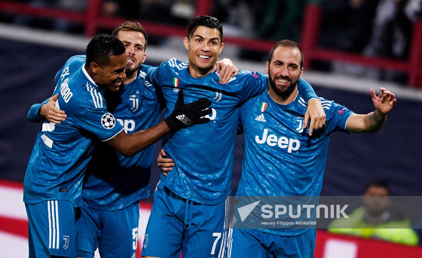 Russia Soccer Champions League Lokomotiv - Juventus
