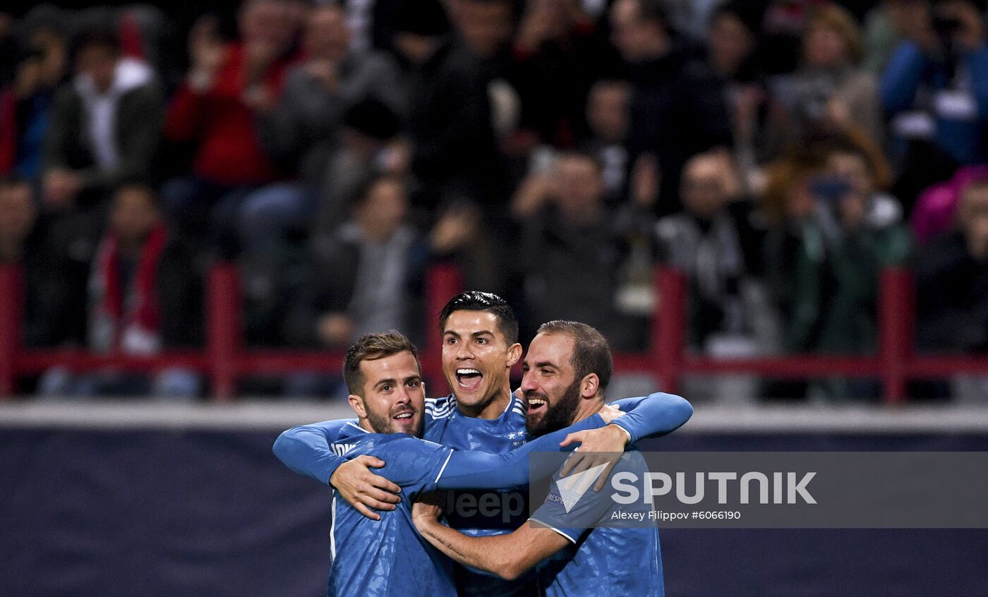 Russia Soccer Champions League Lokomotiv - Juventus