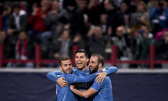 Russia Soccer Champions League Lokomotiv - Juventus