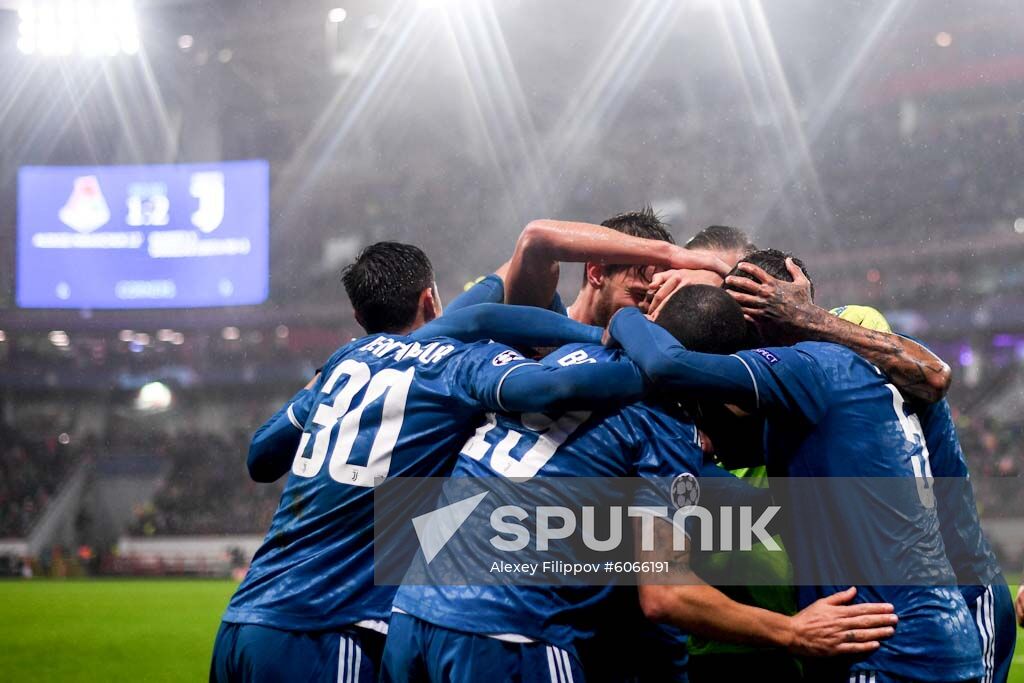 Russia Soccer Champions League Lokomotiv - Juventus