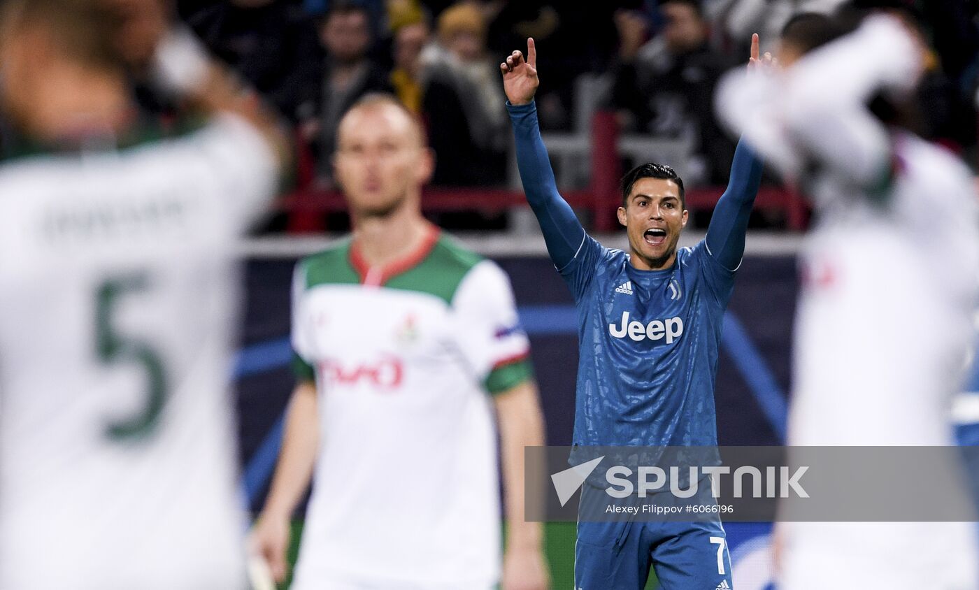 Russia Soccer Champions League Lokomotiv - Juventus