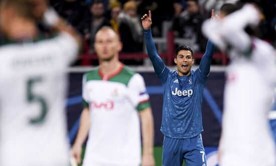 Russia Soccer Champions League Lokomotiv - Juventus