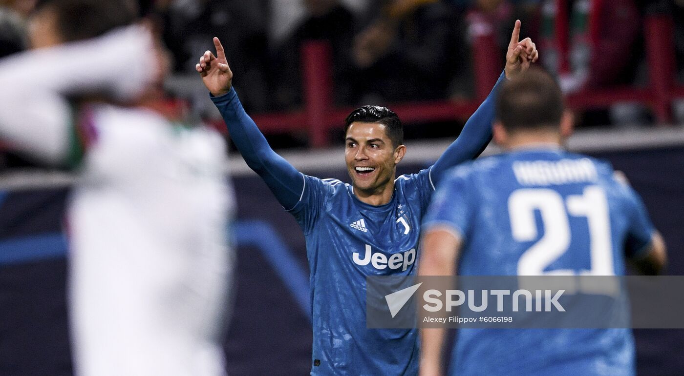 Russia Soccer Champions League Lokomotiv - Juventus