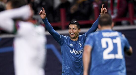 Russia Soccer Champions League Lokomotiv - Juventus