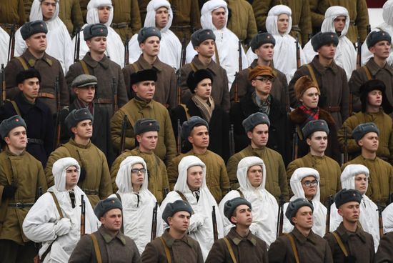 Russia Historical Parade