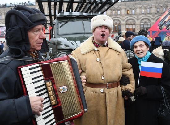 Russia Historical Parade