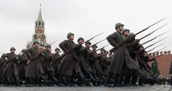 Russia Historical Parade