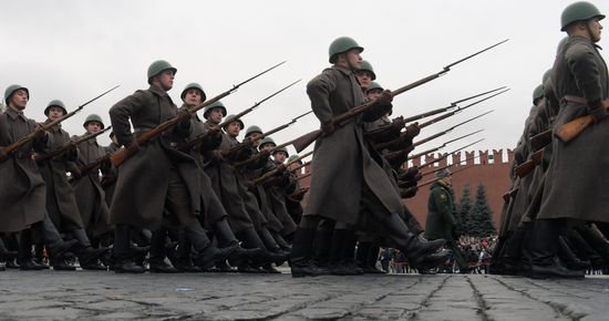 Russia Historical Parade