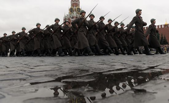 Russia Historical Parade