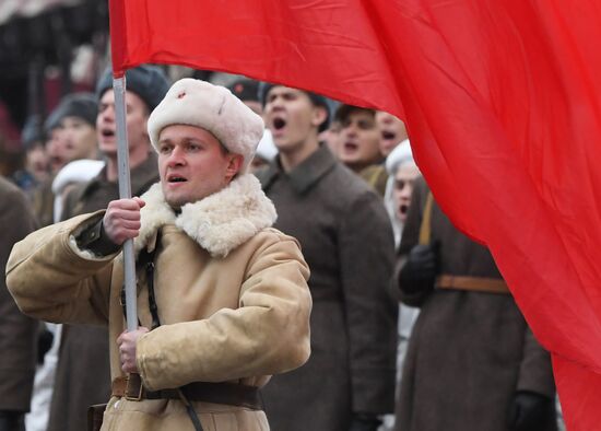 Russia Historical Parade