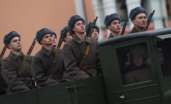 Russia Historical Parade
