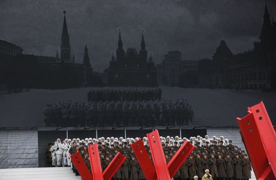 Russia Historical Parade