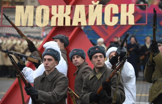 Russia Historical Parade