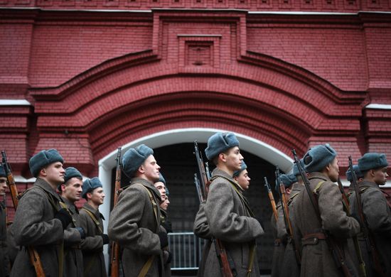 Russia Historical Parade