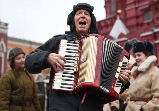 Russia Historical Parade