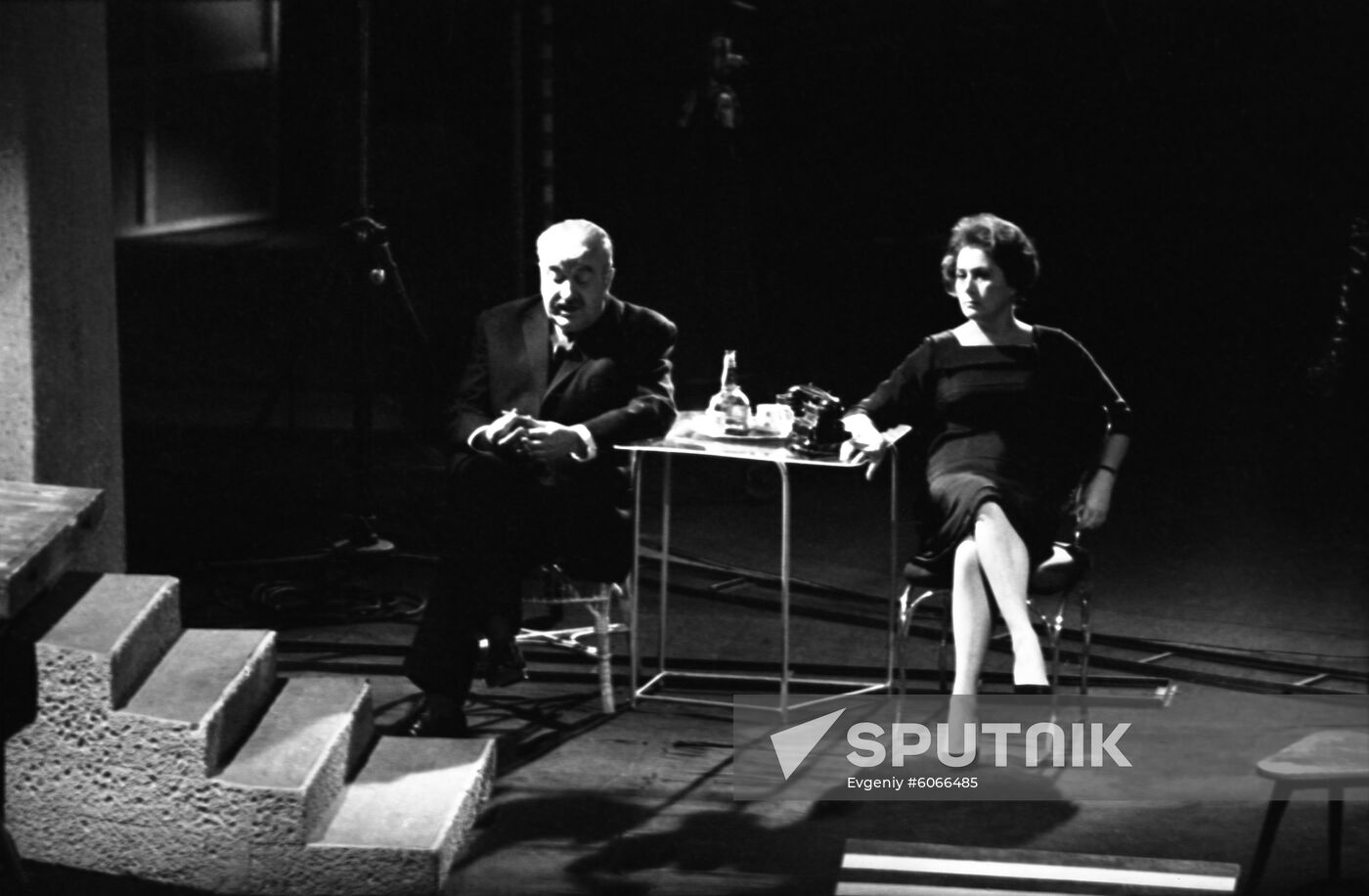Scene from the play "Filming a Movie"