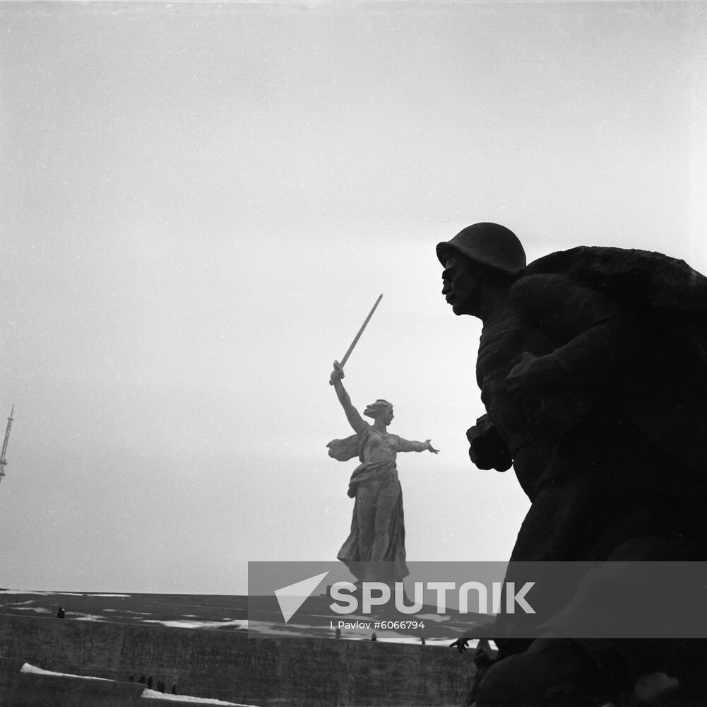 Historical-memorial complex on Mamayev Hill