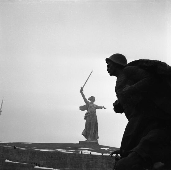Historical-memorial complex on Mamayev Hill