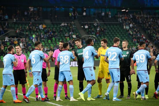 Russia Soccer Europa League Krasnodar - Trabzonspor