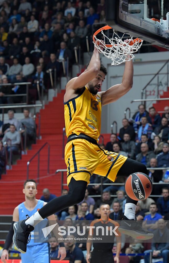 Russia Basketball Euroleague Zenit - Khimki