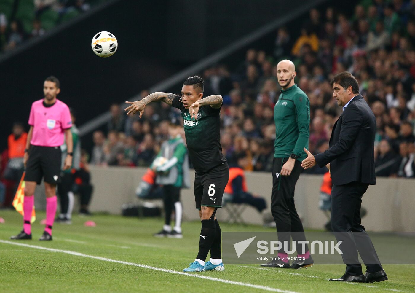 Russia Soccer Europa League Krasnodar - Trabzonspor