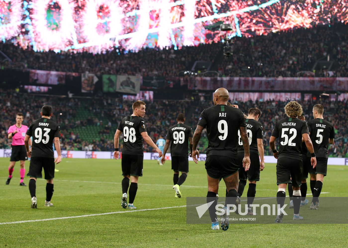 Russia Soccer Europa League Krasnodar - Trabzonspor