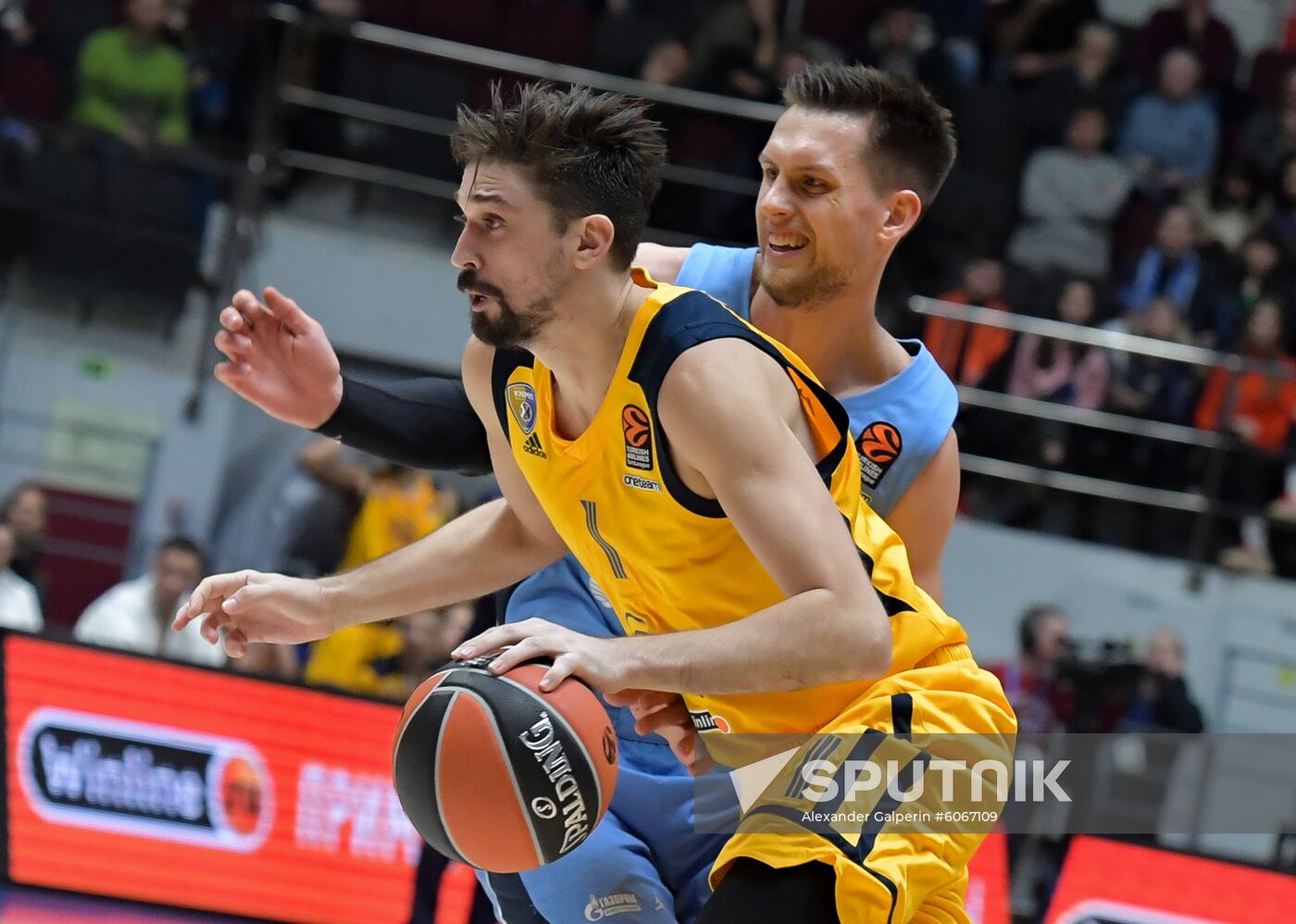 Russia Basketball Euroleague Zenit - Khimki