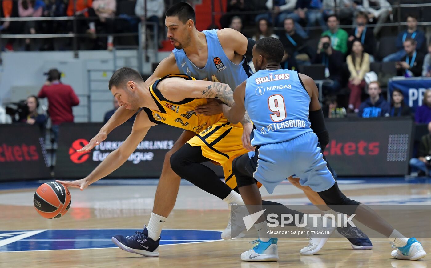 Russia Basketball Euroleague Zenit - Khimki