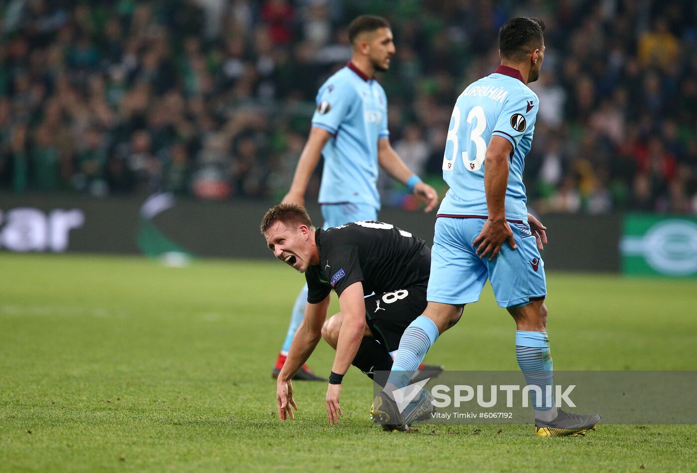 Russia Soccer Europa League Krasnodar - Trabzonspor