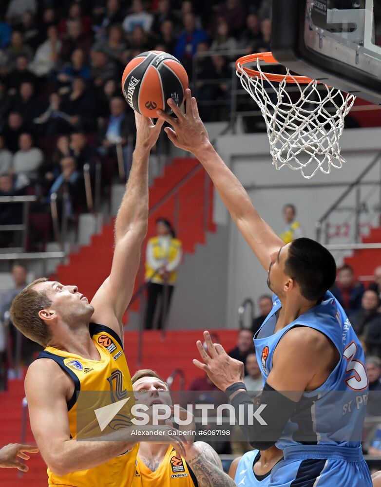 Russia Basketball Euroleague Zenit - Khimki