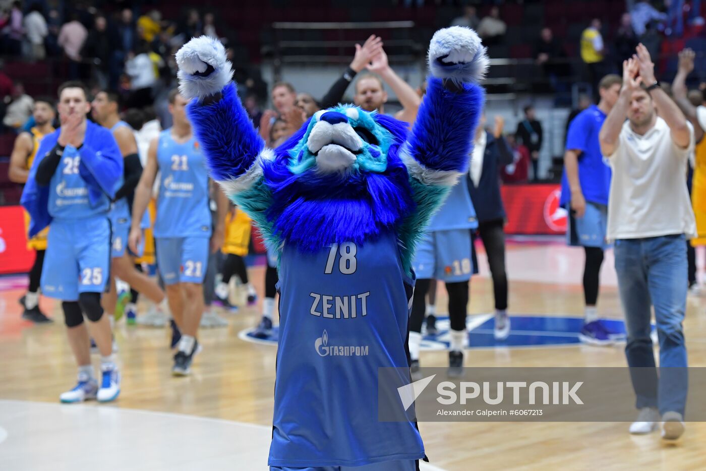 Russia Basketball Euroleague Zenit - Khimki