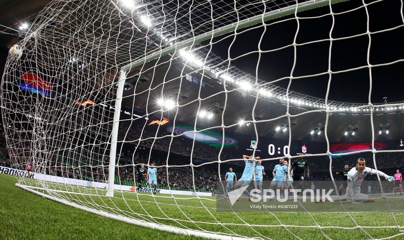 Russia Soccer Europa League Krasnodar - Trabzonspor