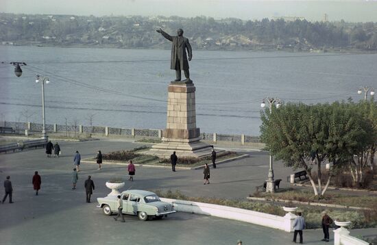 Monument to Vladimir Lenin in Kineshma