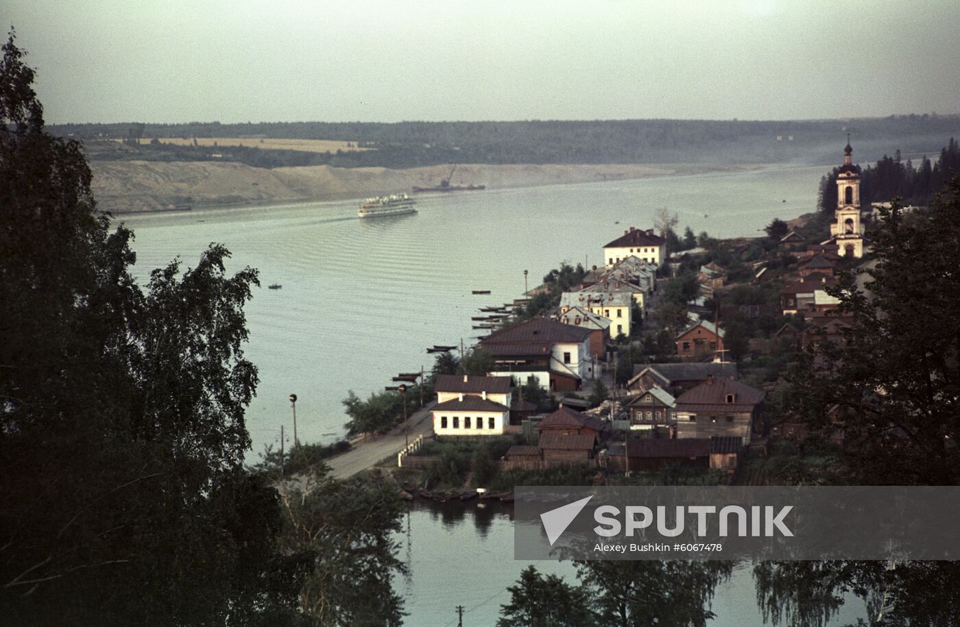 Volga River near Plyos town