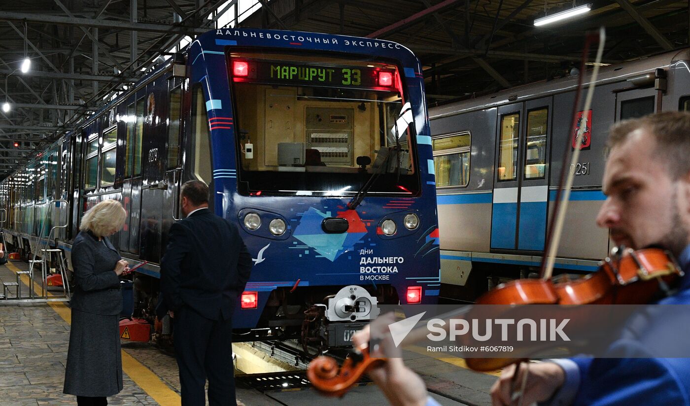 Russia Metro Branded Train